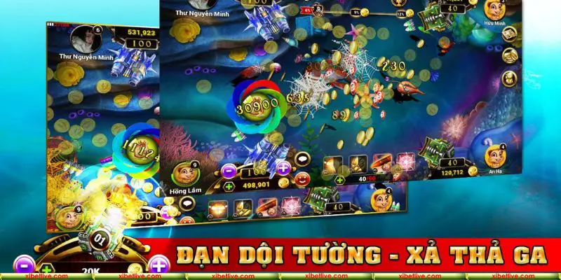 Ngắm chuẩn là lợi thế khi chơi hải tặc bắn cá