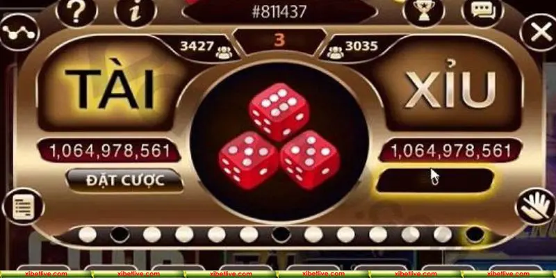 Tài xỉu XIBET tận hưởng những phút giây giải trí tuyệt vời